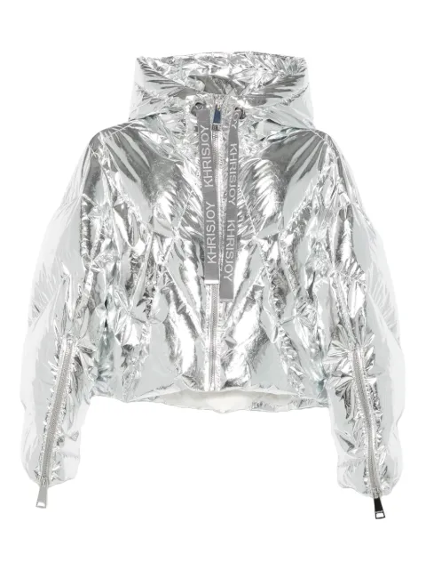 Khrisjoy quilted puffer jacket Grey KWF25R0604NY0026