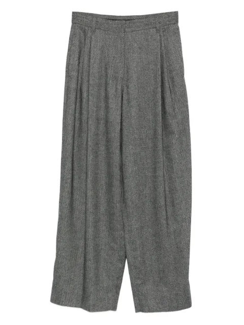 'S Max Mara pleated trousers Grey 2529136113600