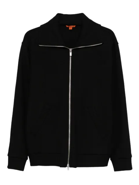 Barena zip-front high-neck jacket Black SCU52270458