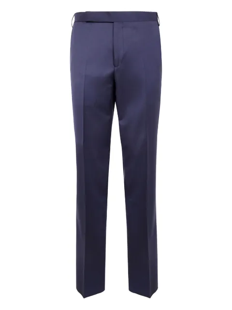 Lardini pleated wool trousers Blue AAPALUCN64414