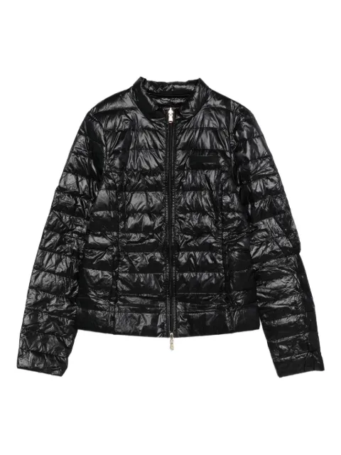 Patrizia Pepe quilted zip-front jacket Black 8O0178A631