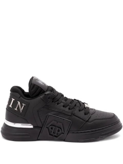 Philipp Plein Phantom leather sneakers Black FAESUSC0824PLE075N