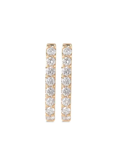 ALINKA 18K rose gold diamond earring Pink E7318RWD