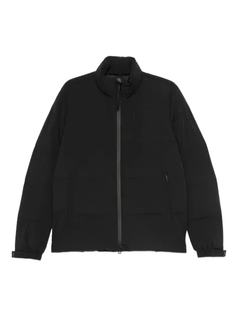 Duno quilted zip-front jacket Black AYRTONLICOSA20