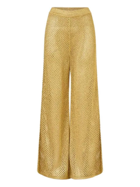 Camilla openwork palazzo pants Gold 00037662