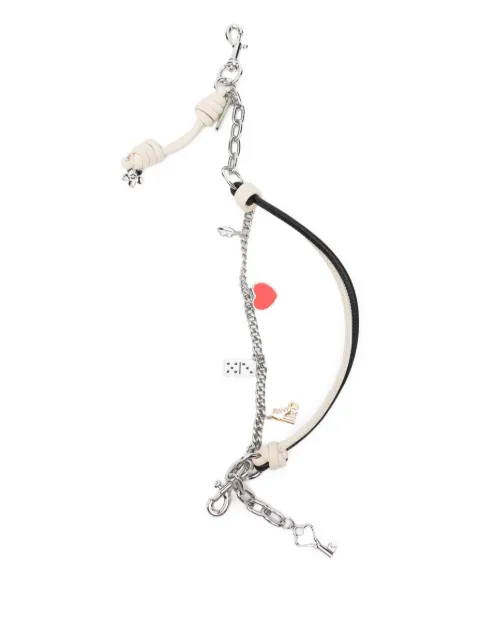 Marc Jacobs The Mini Icon chain bag charm Black 2P5SCH005S03