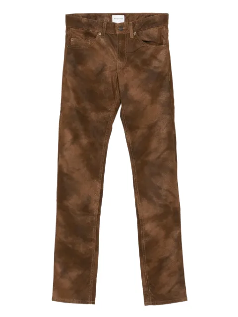MARANT ÉTOILE shade-effect trousers Brown PA0561FAC3B01E