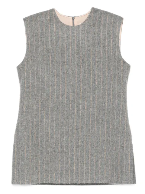 Carven pinstripe vest Grey 6252K21166