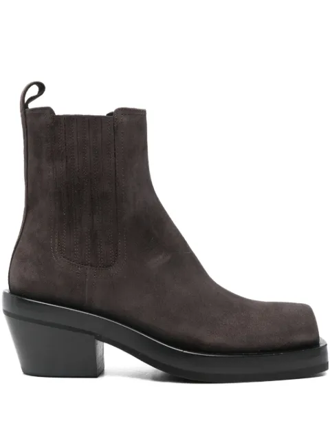 AGL 70mm square-toe boots Brown D775508PGFERGU