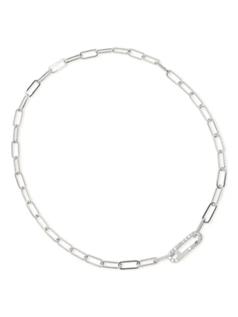 ALINKA 18K white gold Linka diamond necklace Silver N2518WWD