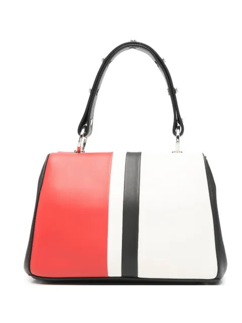 Prada studded-detail tote bag Red 1BA0362EQYF0SLS