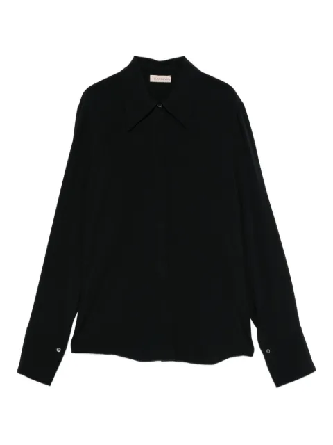 Blanca Vita button-up shirt Black CRETA7504