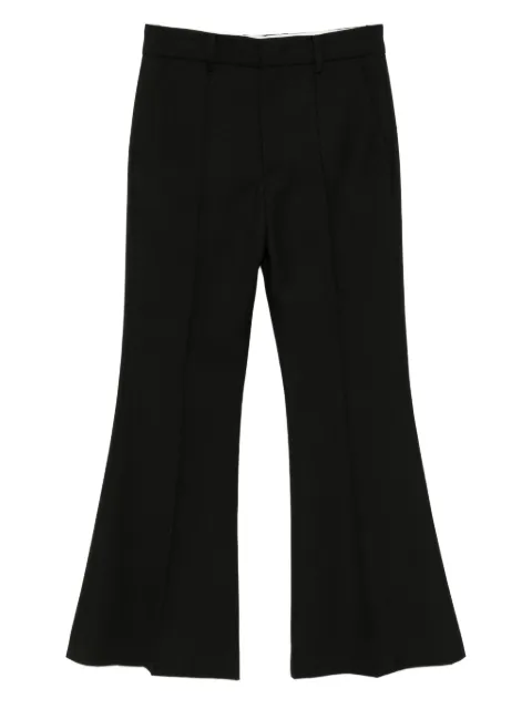 Rokh flared basic trousers Black R1CA106WM