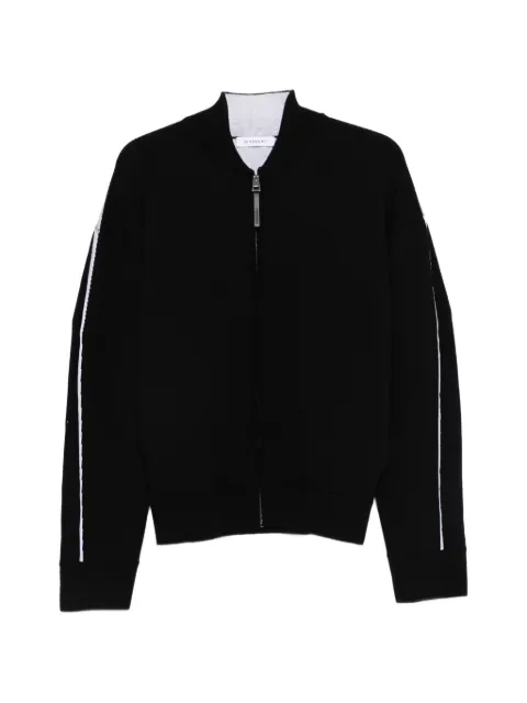 Givenchy couture-seam zipped cardigan Black BMK00R4YNU