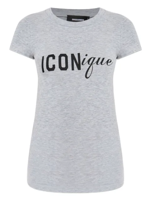 DSQUARED2 logo-print T-shirt Grey S72GD0616S22146