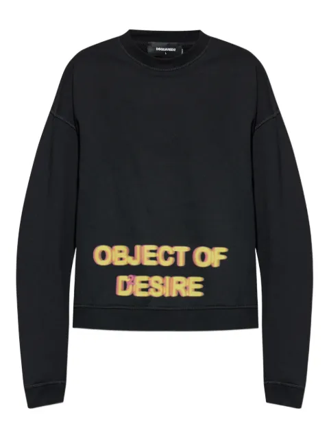 DSQUARED2 crew-neck sweatshirt Black S71GU0734S25516