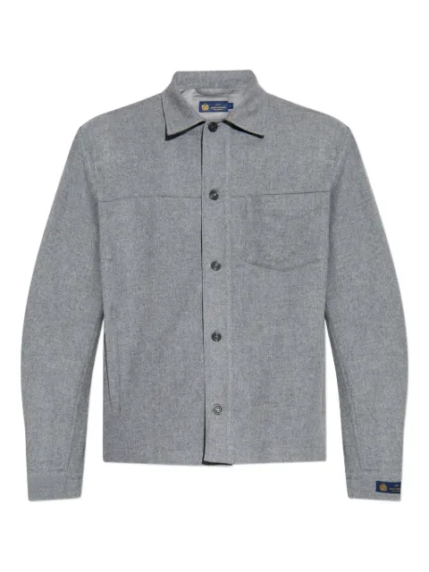 Paul & Shark button-fastening patch-pocket shirt Grey 15313345