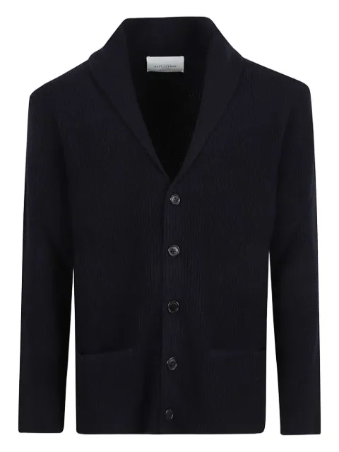 Ballantyne buttoned shawl-collar cardigan Blue B2J0327W067