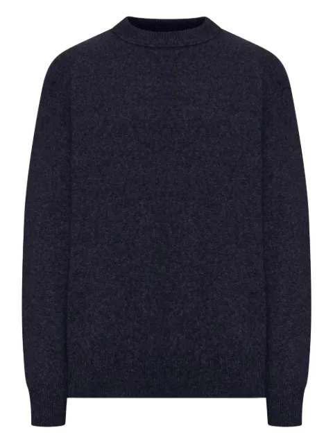 Roberto Collina crew-neck sweater Blue 253M40201