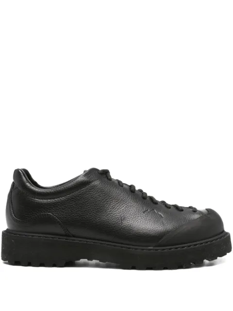 Diemme Ampezzo leather lace-up sneakers Black DI25FWAMM