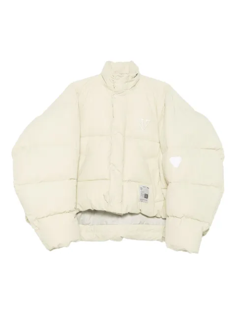 Maison MIHARA YASUHIRO quilted puffer jacket Yellow K15BL321