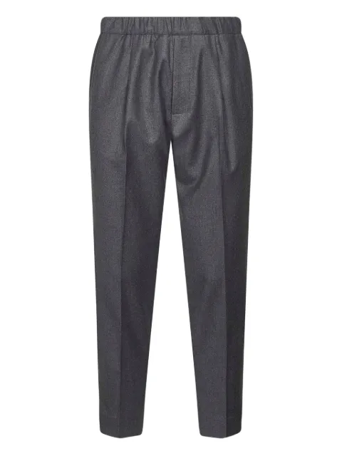 D4.0 elasticated-waistband pleated trousers Grey D1PFW25260008N067