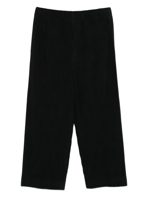 Homme Plissé Issey Miyake pleated trousers Black HP58JF084