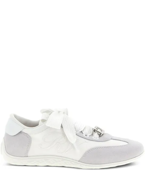 Roger Vivier embroidered buckle sneakers White RVW79342800TNM