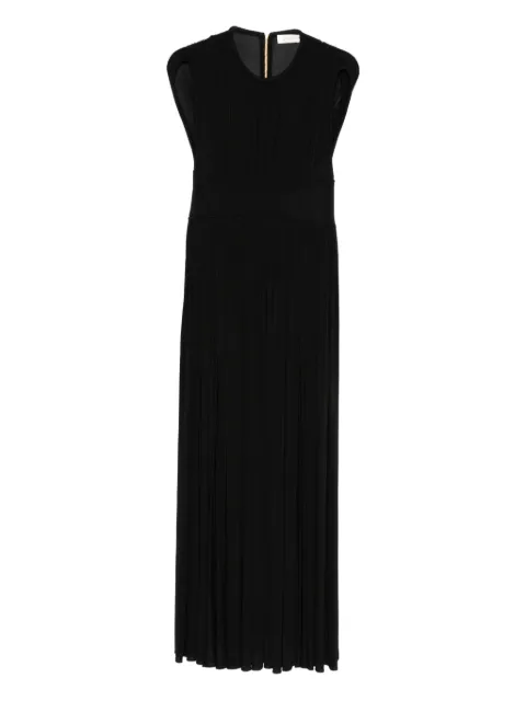 ZIMMERMANN pleated-skirt sleeveless midi dress Black 5119DF251