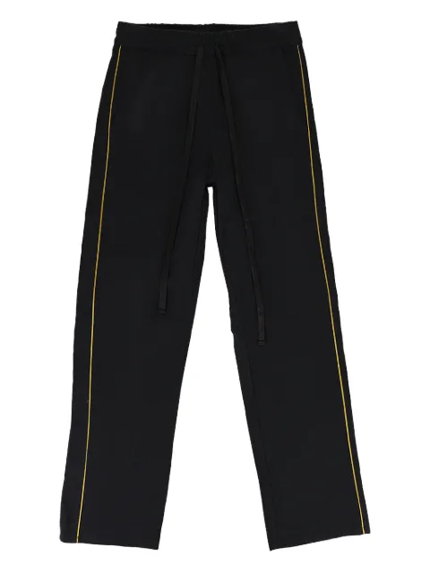 RHUDE side-stripe track pants Black RHDXBTM0083