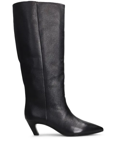 Ash leather boots Black VIOLET01