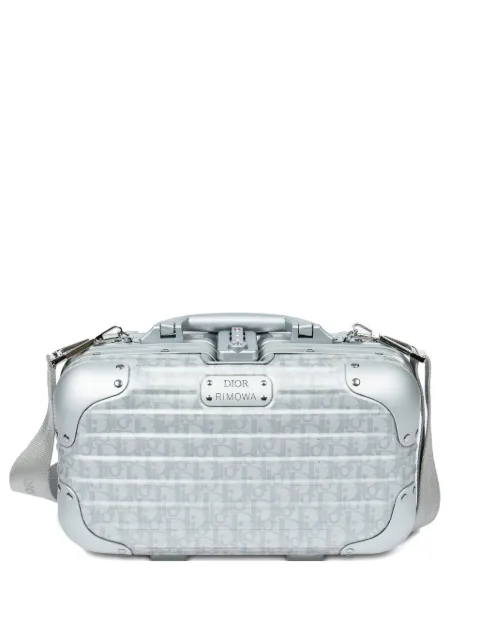 Christian Dior Pre-Owned monogram top-handle case Grey 9259003490