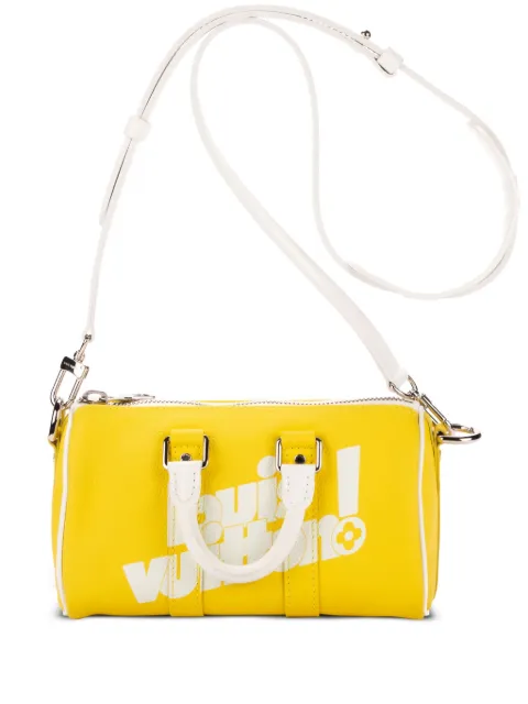 Louis Vuitton Pre-Owned x Virgil Abloh 2000 Keepall Bandouliere handbag Yellow CHIP