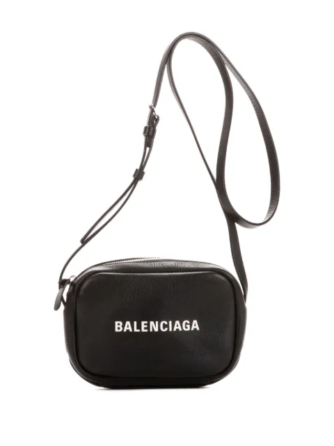 Balenciaga Pre-Owned 2000s logo-detail shoulder bag Black 4898091000Y568008