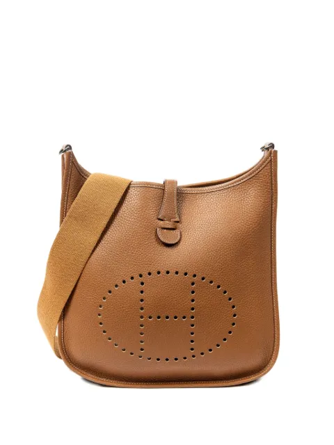 Hermès Pre-Owned Evelyne shoulder bag Brown STAMP