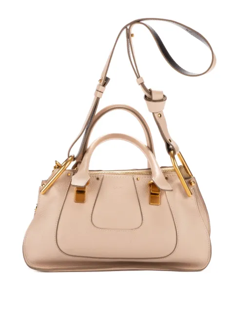 Chloé Pre-Owned leather shoulder bag Neutrals 0316566504