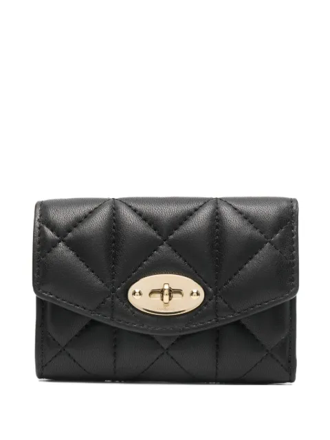 Mulberry Darley quilted-folded multi-card wallet Black RL8896676A100