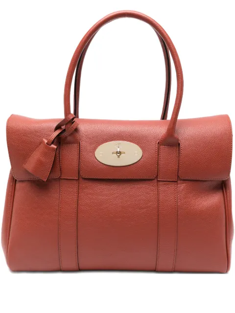 Mulberry small Bayswater tote bag Red HH2873205L190