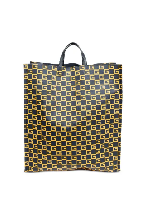 Gucci Pre-Owned 2000s GG-pattern tote bag Blue 484690493942