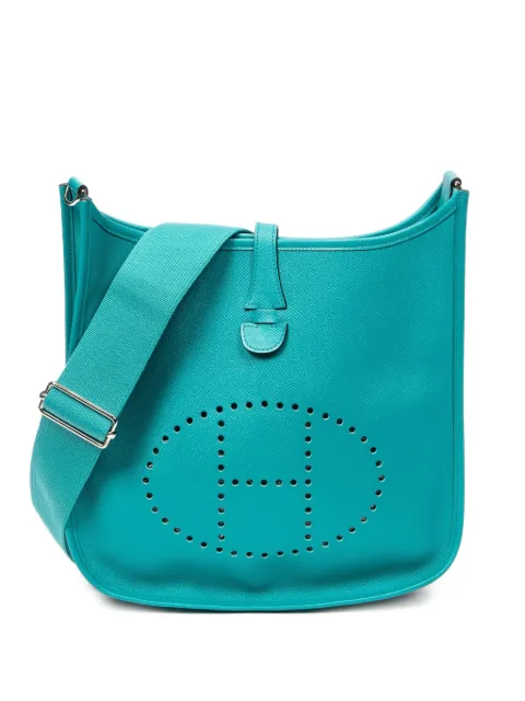 Hermès Pre-Owned 2000 Evelyne III shoulder bag Blue STAMP
