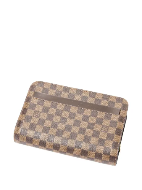 Louis Vuitton Pre-Owned 2003 Saint Louis Damier Ebène clutch bag Brown FL0063