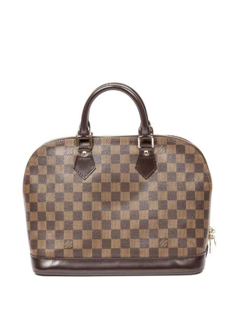 Louis Vuitton Pre-Owned 2000s Damier Azur handbag Brown FL0036
