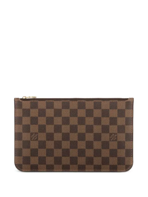 Louis Vuitton Pre-Owned 2000s Damier Azur zip pouch Brown GI4210
