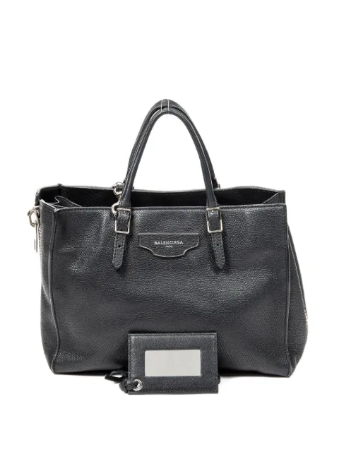 Balenciaga Pre-Owned Papier A4 Zip Around tote bag Black 3995311000D538735