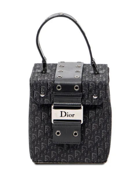 Christian Dior Pre-Owned 1990s monogram box bag Black HE1002