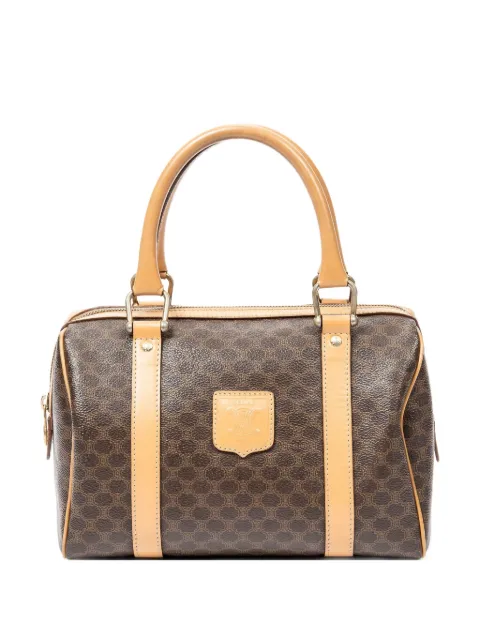 Celine Pre-Owned Macadam-print tote bag Brown M13