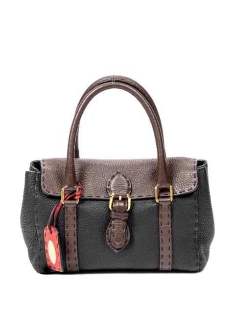 Fendi Pre-Owned 2000 Selleria tote bag Black 8BR486D7M1292372