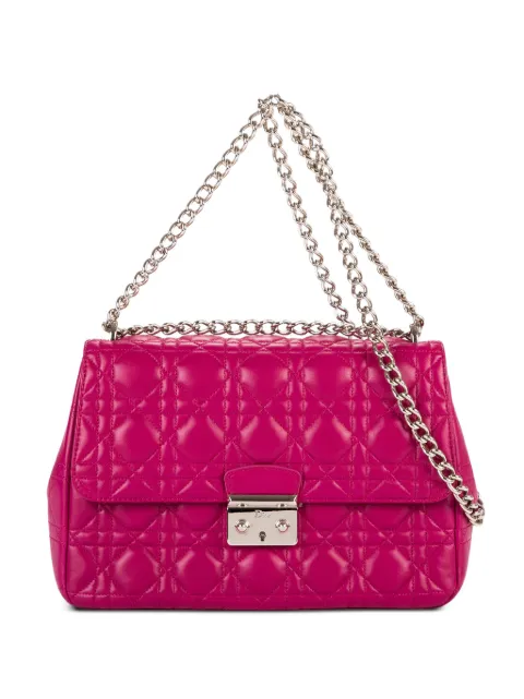 Christian Dior Pre-Owned quilted chain shoulder bag Pink 01BO0144