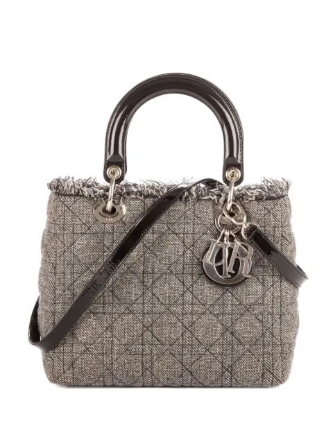 Christian Dior Pre-Owned Lady Dior tote bag Neutrals 02BMA0151