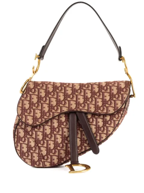 Christian Dior Pre-Owned Saddle shoulder bag Neutrals 05RU0119